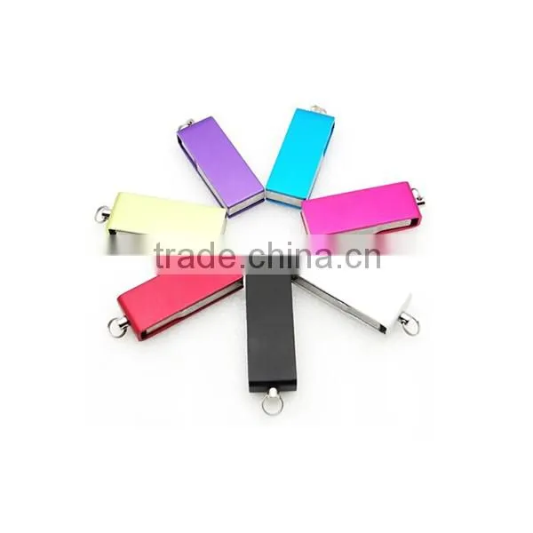Promotional gift swivel metal mini usb stick memory for sony
