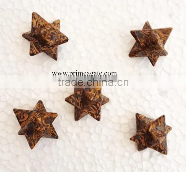 Maryam (Elephant Jasper) Merkaba stars : Healing crystals for sale