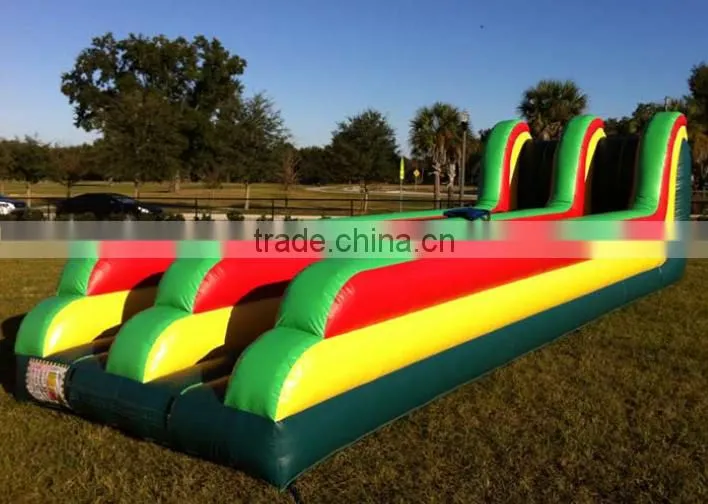 2016 Hot sale inflatable bungee run, inflatable bungee trampoline for bungee run