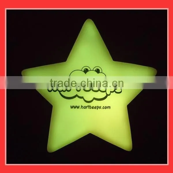promotion led star shape party lamp