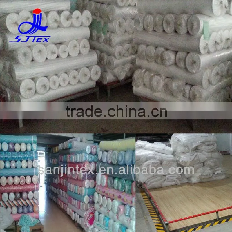 100%polyester peach skin printed fabric