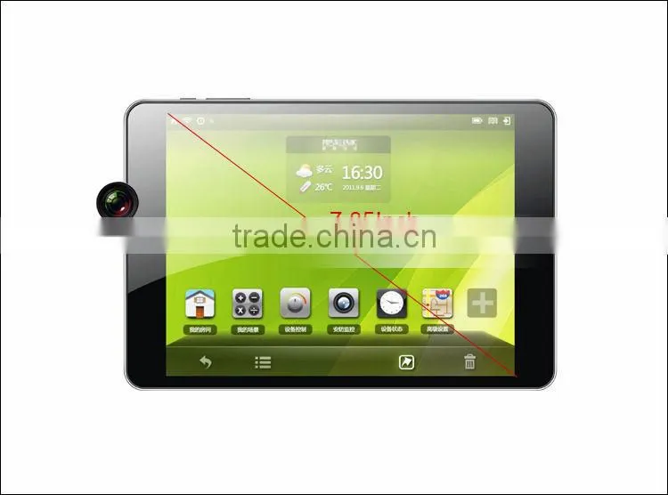 7.85 inch Allwinner A20 OEM computer tablets reviews Dual Core HDMI 1080P Output Android 4.2