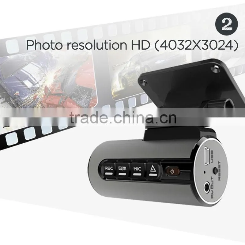 720p No screen +night vision+G-Sensor gps dvr for car