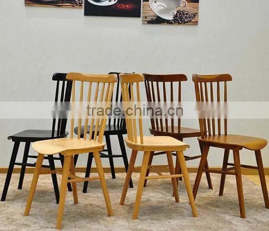 classic modern windsor solid wood dining chair