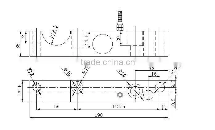 Electronic Bending beam load cell