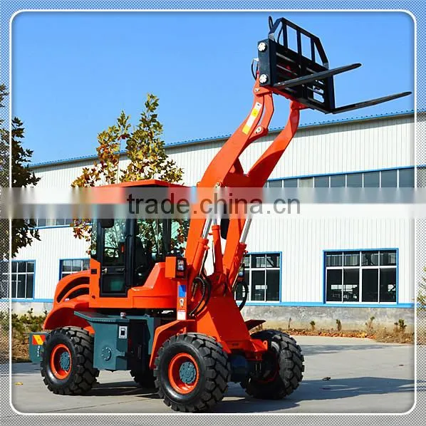 easy driving front end loader TY18 with road sweeper