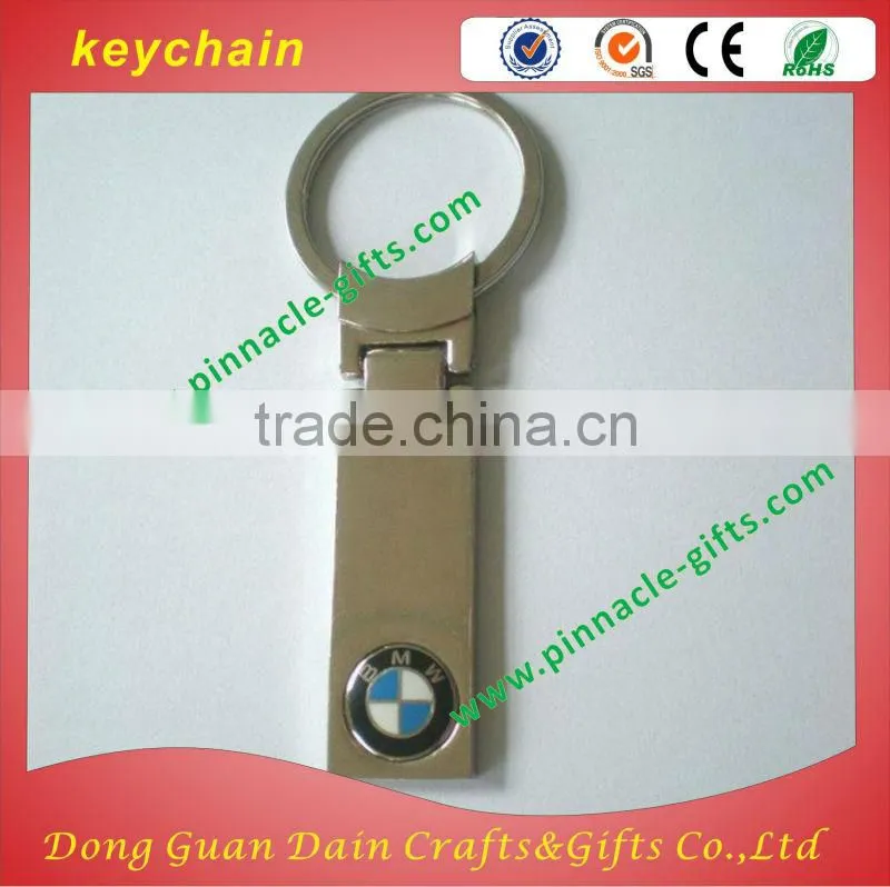 High quality swan with shining stone keychains