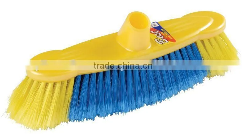floor broom /brush zeplin shape with long handle fast moving item and cheap model