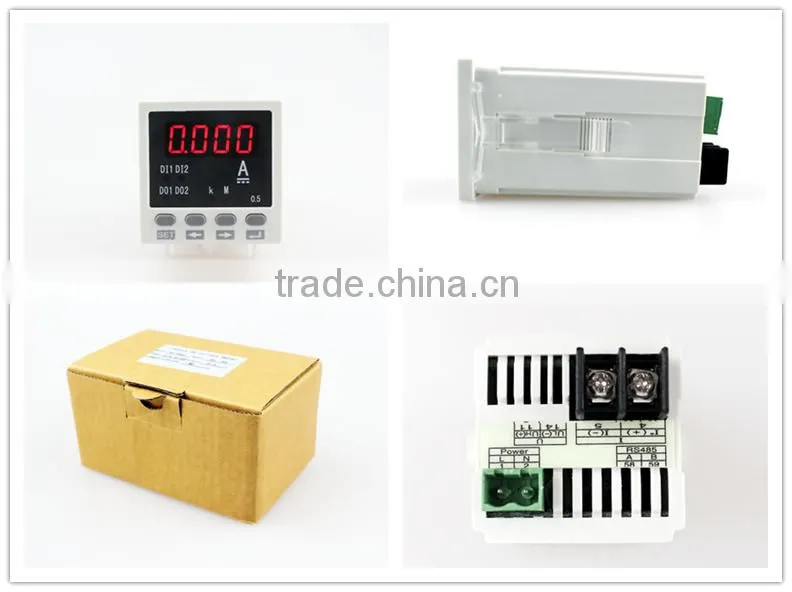 ME-DA81 48*48mm hot sale LED price single phase dc digital current meter, Measure AC or DC current with high-precision