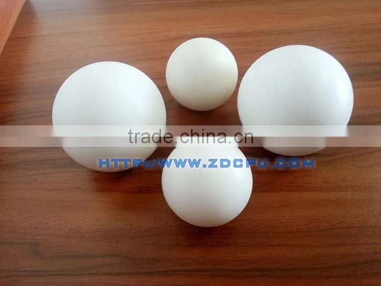 Top selling cheap wear resistant white plastic open balls
