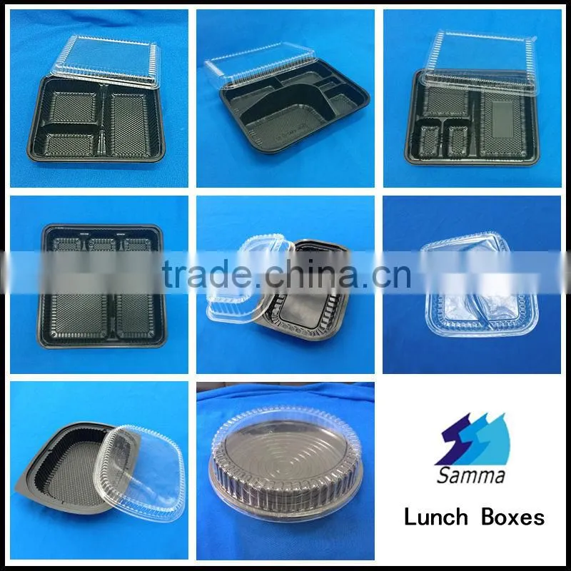 Plastic Disposable Divider Food Tray