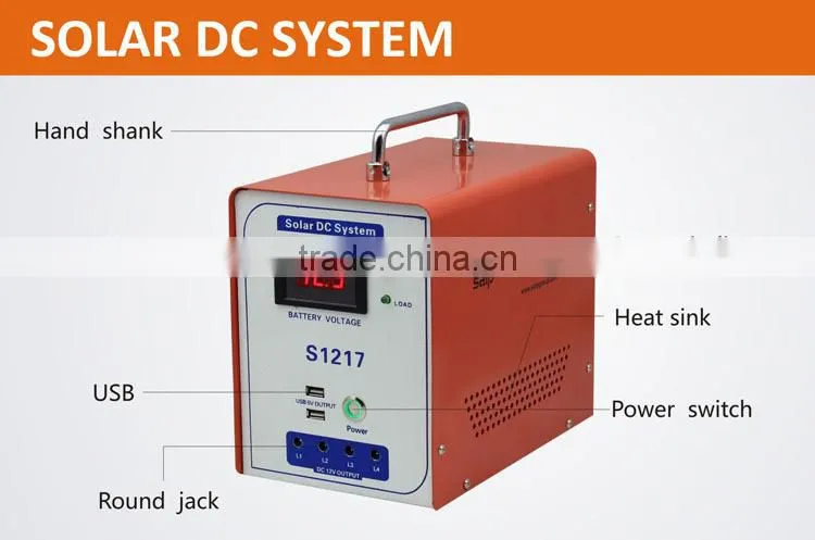 500W solar power portable solar generator 1000w 100 watt portable solar system for home