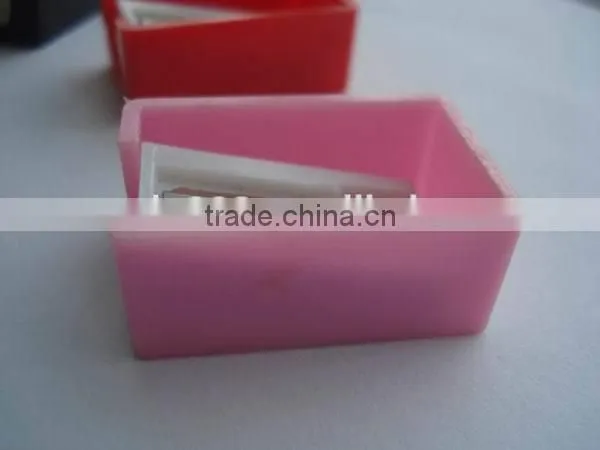 high quality one hole colorful pencil sharpener for brands