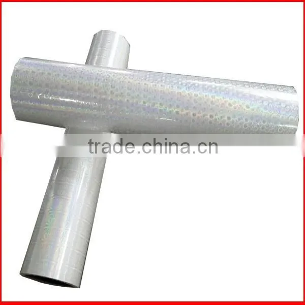 18mic Transparent BOPP Holographic film with 120 kinds of design