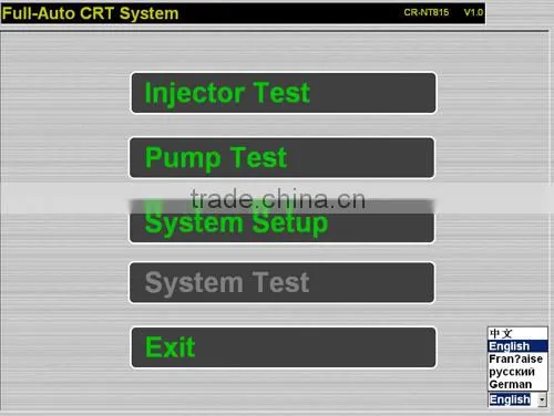 The Latest CR-BC819B common rail diesel injection test bench