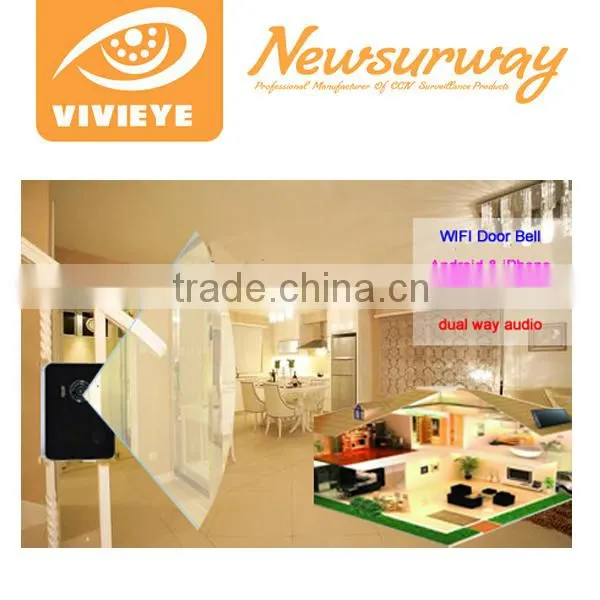 wireless video door phone wifi doorbell ip camera