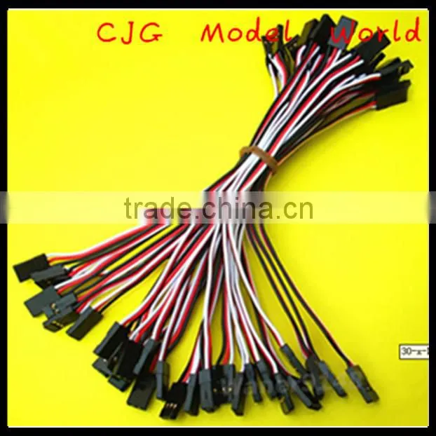100 Sets x 10cm JST Socket Connector Plug 22AWG Cable RC Parts