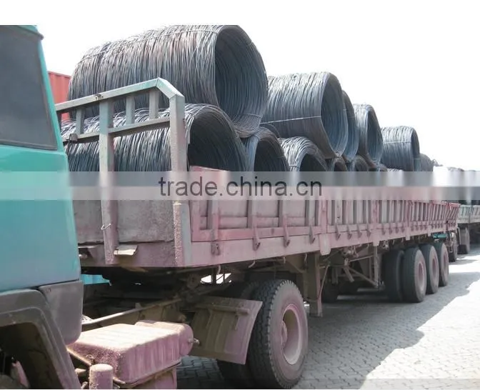 High qualitySAE1006 SAE1008 hot rolled carbon steel wire rod