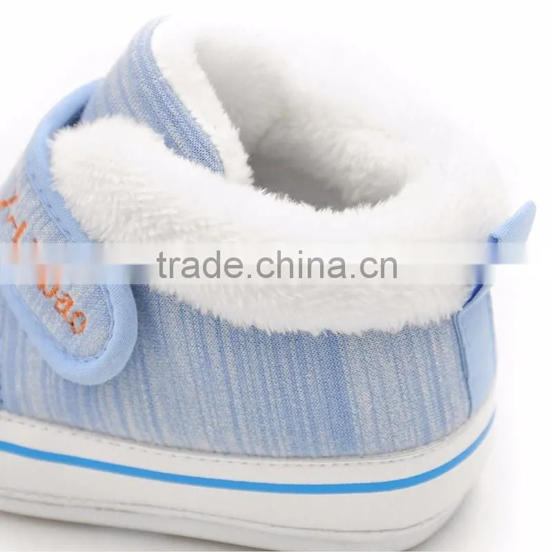 2016 new style kids shoes baby girls lovely soft bottom winter warm shoes cotton shoes