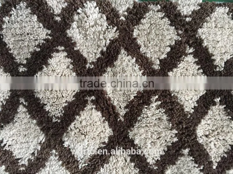 home chenille doormat with stripes