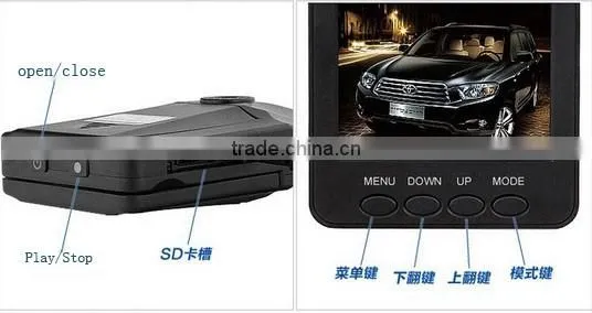 Night vision 1080P car DVR recorder