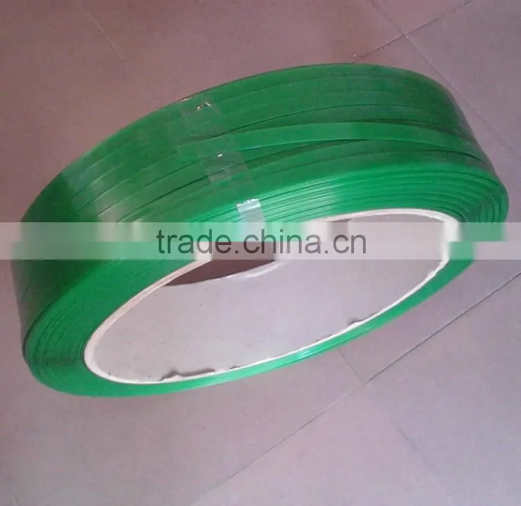 pet strapping band, pet strip, packing band green