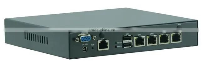 R435-M5V Atom D525 Desktop Firewall networking appliance /appliance firewall with 4 Gigabit ethernet ports