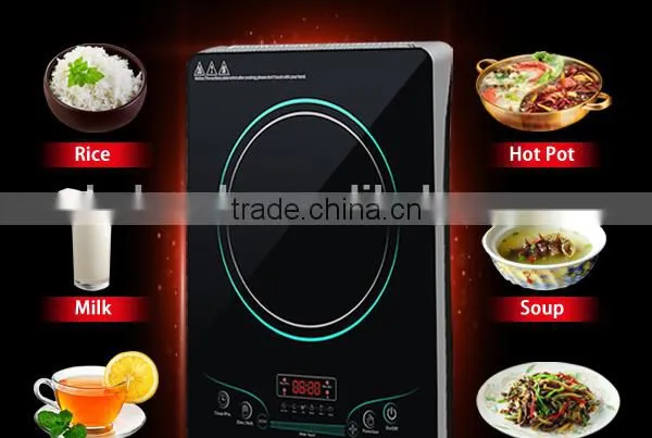 Kitchen appliance 4 digit display induction plastic body cooker Electric induction cooker
