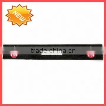 Eco-friendly Soft Silicone Pvc Logo Bar Rail Mats