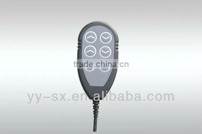 3 actuators for bed with one control box and handset