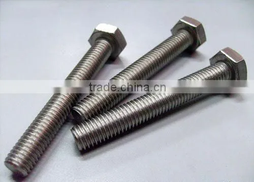 Grade 8.8 DIN 933 hex bolt fasteners