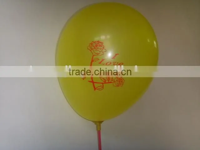 single color balloon printing