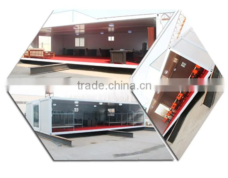 High quality mobile designer easy assembled prefab container homes 