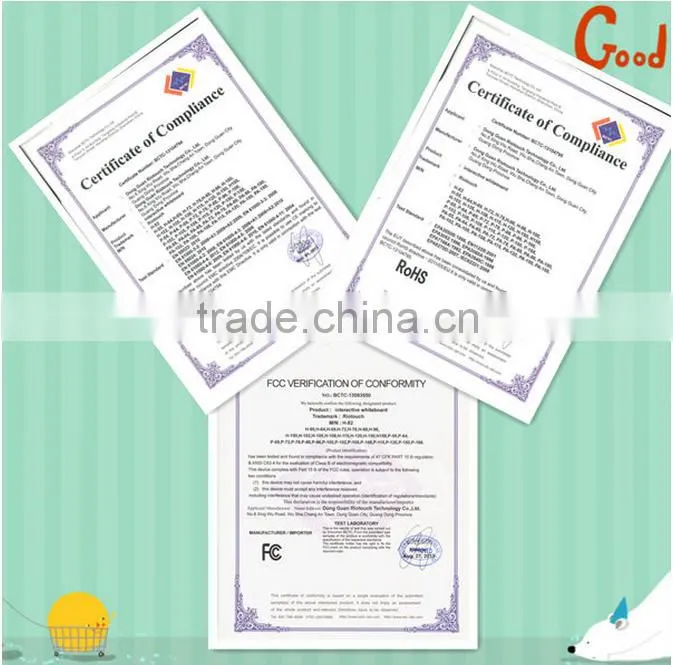 Portable interactive whiteboard / USB whiteboard / China interactive whiteboard