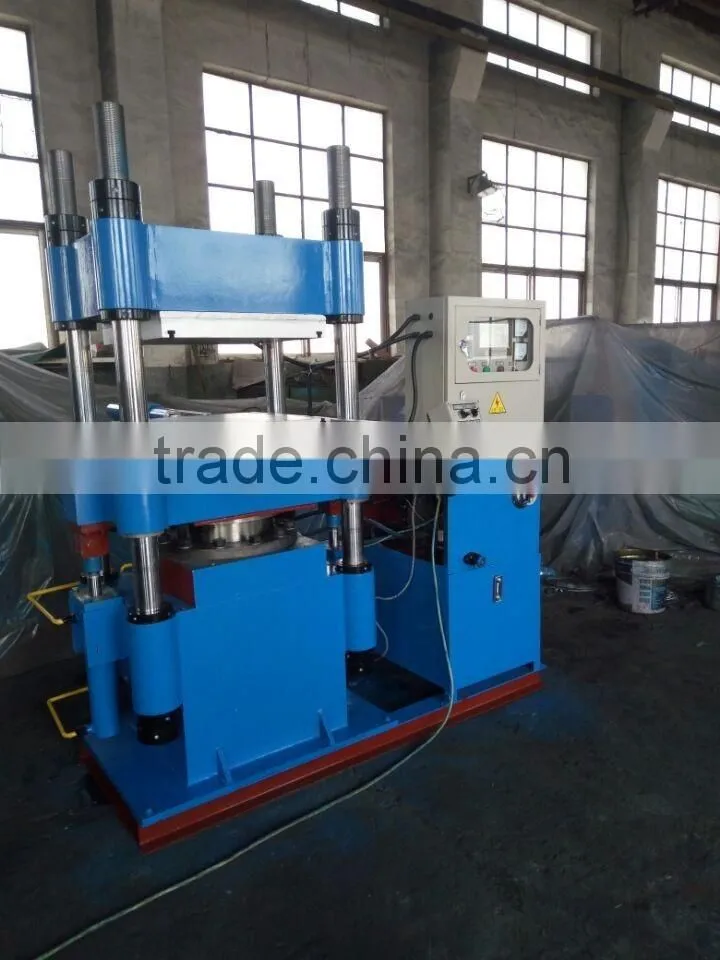 full automatic four column touch screen plate vulcanizing press