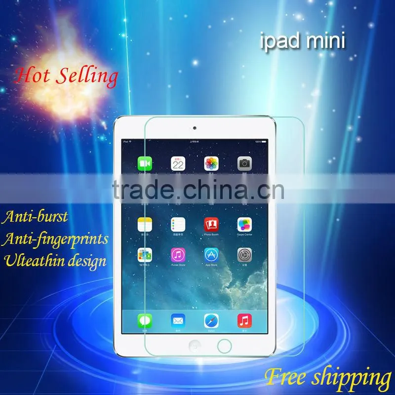 HUYSHE Glass Screen Protector For iPad mini,Effective relieve impact, Ensure the screen not break.