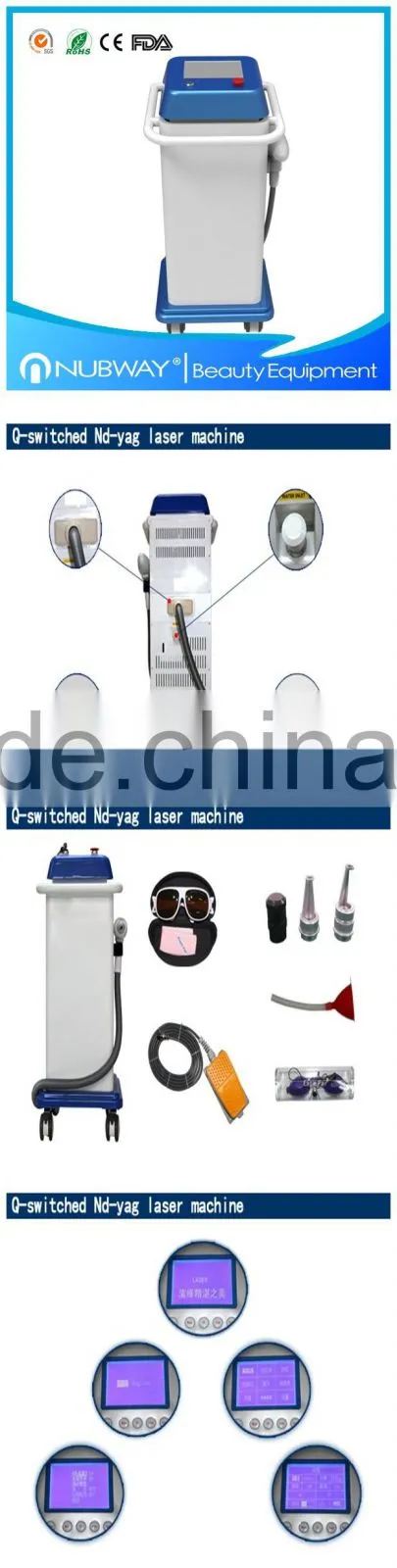 The most Professional in all skins home use laser tattoo removal machine