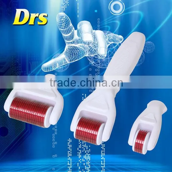 Manufacturers derma roller zgts 192 micro needles with gold handle on promotion