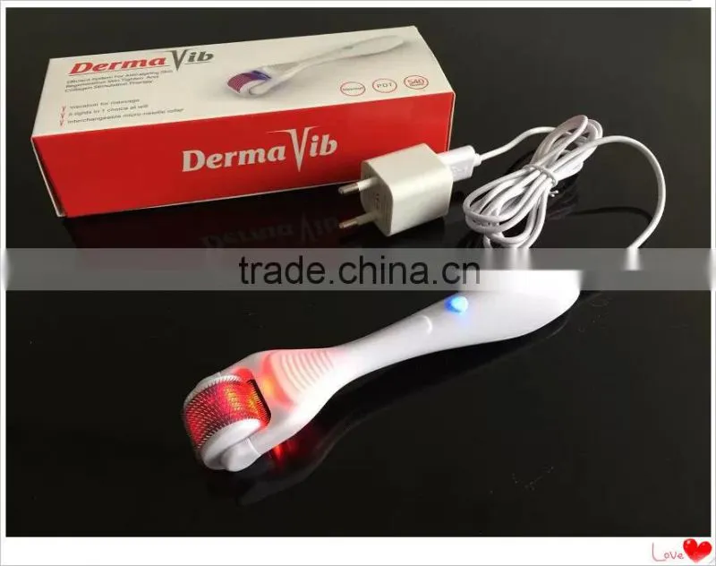 GTO New Arrival LED Derma Roller For Skin Rejuvenation