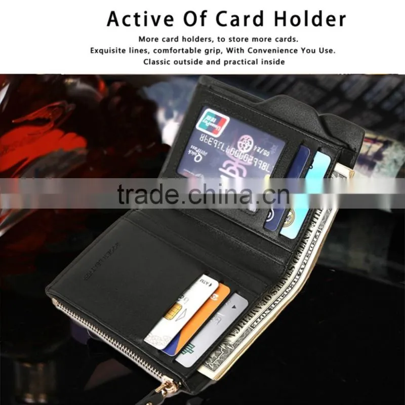 Men's Leather ID Multi Functional Wallet Credit Card Wallet Fashion Wallet For Men