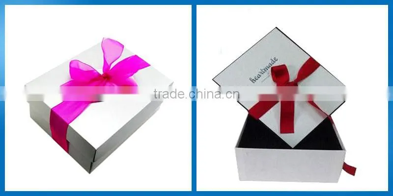 Plastic wedding gift box for wholesales