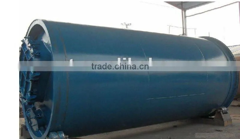 Waste tire pyrolysis plant
