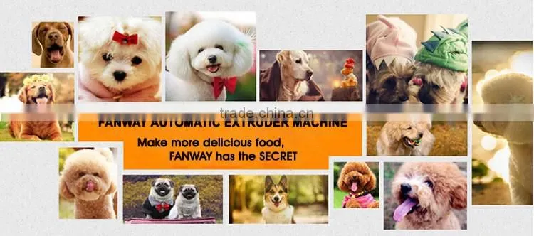 Made in China good quality complete production line for pet food making
