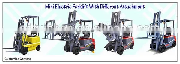 AC motor 3000kg electric forklift truck manufacturer in Qingzhou
