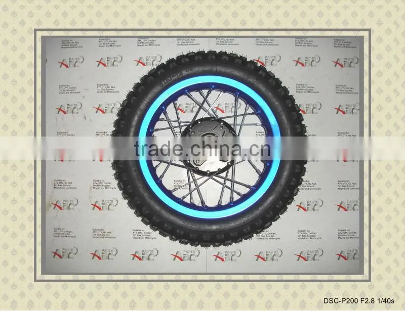 Wheel 3.00-12 for ATV scooter dirt bike and go kart 12mm