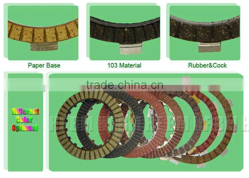 JUPITER Motorcycle Clutch Fiber, HF Clutch Fiber for Pulsar Motorcycle Parts, Top Quality with Best Price!!