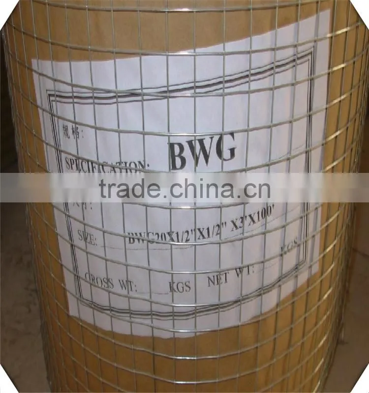 China Wholesale Professional Manufacture Galvanized Welded Wire Mesh/pvc coated/stainless steel welded Wire Mesh