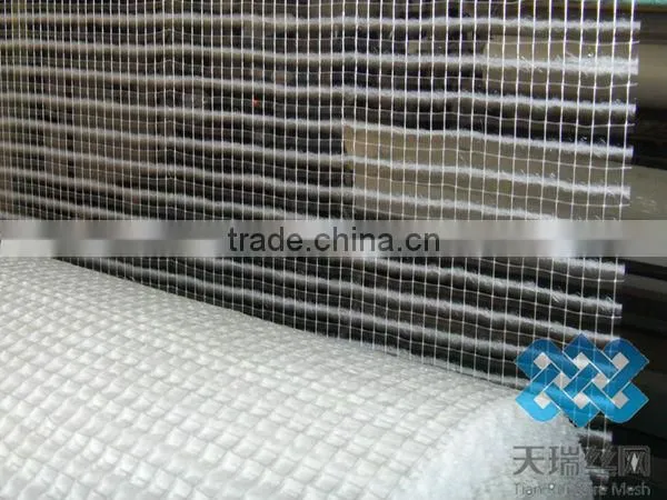 Reinforcement concrete fiberglass mesh for wall material