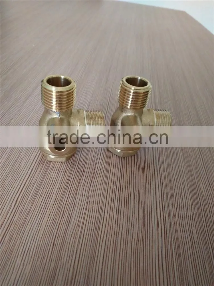 brass non-return valve with cooling fin for Air compressor
