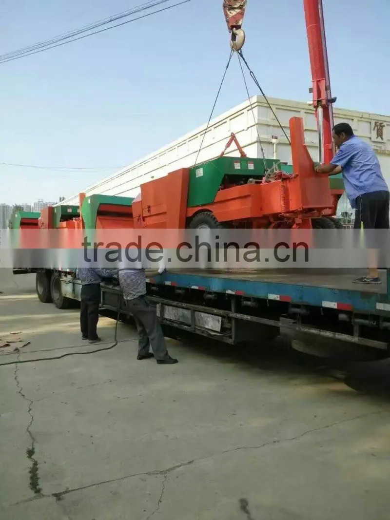 Grass Mower with Swather and Rectangular Baler